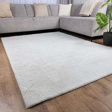 Load image into Gallery viewer, Crème Wit Tapijt Hoogpolig Vloerkleed met Anti-Slip – Koho Soft Fluffy – Superzacht Modern Tapijt - Koho Carpets