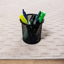 Load image into Gallery viewer, Crème Tapijt Wasbaar Laagpolig Vloerkleed met Anti Slip Koho Modula Wasbaar op 30° - Koho Carpets