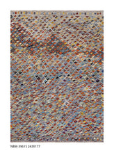 Load image into Gallery viewer, Kleurrijk Tapijt Laagpolig Handgeweven Wollen Vloerkleed - Koho Afghan Kelim 243x177