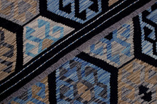Load image into Gallery viewer, Kleurrijk Tapijt Laagpolig Handgeweven Wollen Vloerkleed - Koho Afghan Kelim 286x208