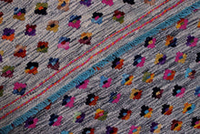Load image into Gallery viewer, Kleurrijk Tapijt Laagpolig Handgeweven Wollen Vloerkleed - Koho Afghan Kelim 128x81