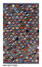 Load image into Gallery viewer, Kleurrijk Tapijt Laagpolig Handgeweven Wollen Vloerkleed - Koho Afghan Kelim 135x85
