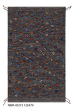 Load image into Gallery viewer, Kleurrijk Tapijt Laagpolig Handgeweven Wollen Vloerkleed - Koho Afghan Kelim 126x79