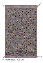 Load image into Gallery viewer, Kleurrijk Tapijt Laagpolig Handgeweven Wollen Vloerkleed - Koho Afghan Kelim 120x81