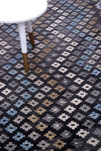 Load image into Gallery viewer, Kleurrijk Tapijt Laagpolig Handgeweven Wollen Vloerkleed - Koho Afghan Kelim 239x174