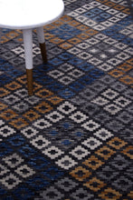 Load image into Gallery viewer, Kleurrijk Tapijt Laagpolig Handgeweven Wollen Vloerkleed - Koho Afghan Kelim 289x209