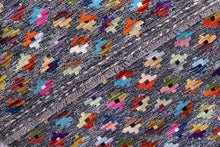 Load image into Gallery viewer, Kleurrijk Tapijt Laagpolig Handgeweven Wollen Vloerkleed - Koho Afghan Kelim 147x98