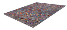 Load image into Gallery viewer, Kleurrijk Tapijt Laagpolig Handgeweven Wollen Vloerkleed - Koho Afghan Kelim 148x99