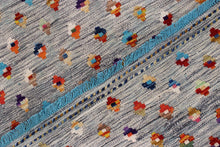 Load image into Gallery viewer, Kleurrijk Tapijt Laagpolig Handgeweven Wollen Vloerkleed - Koho Afghan Kelim 120x81