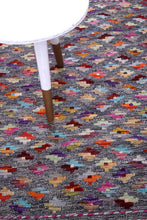 Load image into Gallery viewer, Kleurrijk Tapijt Laagpolig Handgeweven Wollen Vloerkleed - Koho Afghan Kelim 123x81
