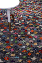 Load image into Gallery viewer, Kleurrijk Tapijt Laagpolig Handgeweven Wollen Vloerkleed - Koho Afghan Kelim 238x174