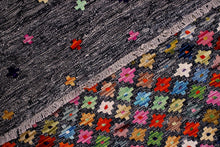 Load image into Gallery viewer, Kleurrijk Tapijt Laagpolig Handgeweven Wollen Vloerkleed - Koho Afghan Kelim 238x174