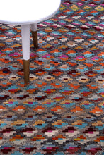 Load image into Gallery viewer, Kleurrijk Tapijt Laagpolig Handgeweven Wollen Vloerkleed - Koho Afghan Kelim 148x114