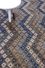 Load image into Gallery viewer, Kleurrijk Tapijt Laagpolig Handgeweven Wollen Vloerkleed - Koho Afghan Kelim 292x204