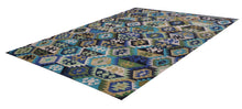 Load image into Gallery viewer, Kleurrijk Tapijt Laagpolig Handgeweven Wollen Vloerkleed - Koho Afghan Kelim 269x175