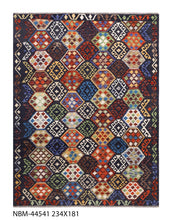 Load image into Gallery viewer, Kleurrijk Tapijt Laagpolig Handgeweven Wollen Vloerkleed - Koho Afghan Kelim 234x181