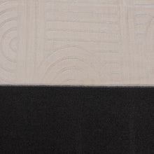 Load image into Gallery viewer, Crème Tapijt Wasbaar Laagpolig Vloerkleed met Anti Slip Koho Japandi Stijl Wasbaar op 30° - Koho Carpets