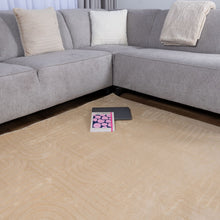 Load image into Gallery viewer, Beige Tapijt Wasbaar Laagpolig Vloerkleed met Anti Slip Koho Japandi Stijl Wasbaar op 30° - Koho Carpets