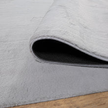Load image into Gallery viewer, Grijs Tapijt Hoogpolig Vloerkleed met Anti-Slip – Koho Soft Fluffy – Superzacht Modern Tapijt - Koho Carpets