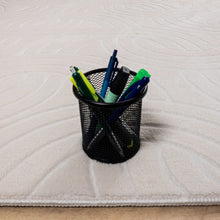 Load image into Gallery viewer, Crème Tapijt Wasbaar Laagpolig Vloerkleed met Anti Slip Koho Japandi Stijl Wasbaar op 30° - Koho Carpets