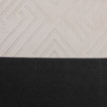 Load image into Gallery viewer, Crème Tapijt Wasbaar Laagpolig Vloerkleed met Anti Slip Koho Japandi Stijl Wasbaar op 30° - Koho Carpets
