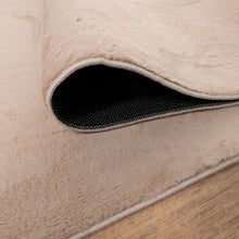 Load image into Gallery viewer, Beige Tapijt Laagpolig Vloerkleed Koho Thin Fluffy