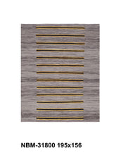 Load image into Gallery viewer, Grijs Tapijt Laagpolig Handgeweven Wollen Vloerkleed - Koho Afghan Modern Kelim 195x156