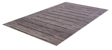 Load image into Gallery viewer, Grijs Tapijt Laagpolig Handgeweven Wollen Vloerkleed - Koho Afghan Modern Kelim 296x197