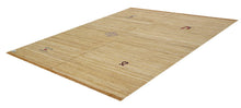 Load image into Gallery viewer, Geel Tapijt Laagpolig Handgeweven Wollen Vloerkleed - Koho Afghan Modern Kelim 206x147