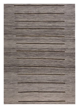 Load image into Gallery viewer, Grijs Tapijt Laagpolig Handgeweven Wollen Vloerkleed - Koho Afghan Modern Kelim 290x207