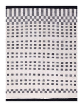 Load image into Gallery viewer, Crème Tapijt Laagpolig Handgeweven Wollen Vloerkleed - Koho Afghan Modern Kelim 220x168