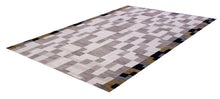 Load image into Gallery viewer, Grijs Tapijt Laagpolig Handgeweven Wollen Vloerkleed - Koho Afghan Modern Kelim 286x204