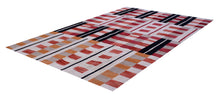Load image into Gallery viewer, Rood Tapijt Laagpolig Handgeweven Wollen Vloerkleed - Koho Afghan Modern Kelim 221x168