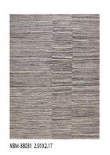 Load image into Gallery viewer, Beige Tapijt Laagpolig Handgeweven Wollen Vloerkleed - Koho Afghan Modern Kelim 291x217