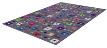 Load image into Gallery viewer, Grijs Tapijt Laagpolig Handgeweven Wollen Vloerkleed - Koho Afghan Modern Kelim 149x102