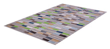 Load image into Gallery viewer, Grijs Tapijt Laagpolig Handgeweven Wollen Vloerkleed - Koho Afghan Modern Kelim 292x197