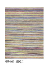 Load image into Gallery viewer, Kleurrijk Tapijt Laagpolig Handgeweven Wollen Vloerkleed - Koho Afghan Modern Kelim 293x217