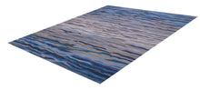 Load image into Gallery viewer, Blauw Tapijt Laagpolig Handgeweven Wollen Vloerkleed - Koho Afghan Modern Kelim 233x168