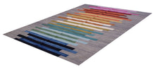 Load image into Gallery viewer, Kleurrijk Tapijt Laagpolig Handgeweven Wollen Vloerkleed - Koho Afghan Modern Kelim 295x205
