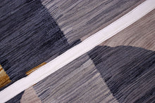 Load image into Gallery viewer, Grijs/Groen Tapijt Laagpolig Handgeweven Wollen Vloerkleed - Koho Afghan Modern Kelim 230x154