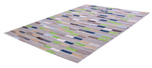 Load image into Gallery viewer, Grijs Tapijt Laagpolig Handgeweven Wollen Vloerkleed - Koho Afghan Modern Kelim 223x156