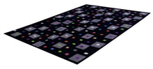Load image into Gallery viewer, Zwart Tapijt Laagpolig Handgeweven Wollen Vloerkleed - Koho Afghan Modern Kelim 193x156