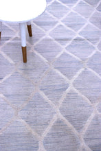 Load image into Gallery viewer, Grijs Tapijt Laagpolig Handgeweven Wollen Vloerkleed - Koho Afghan Modern Kelim 222x157