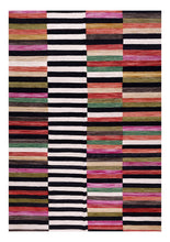 Load image into Gallery viewer, Kleurrijk Tapijt Laagpolig Handgeweven Wollen Vloerkleed - Koho Afghan Modern Kelim 300x204