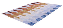 Load image into Gallery viewer, Kleurrijk Tapijt Laagpolig Handgeweven Wollen Vloerkleed - Koho Afghan Modern Kelim 154x94