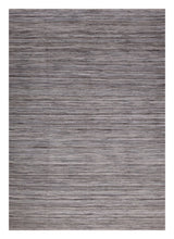 Load image into Gallery viewer, Grijs Tapijt Laagpolig Handgeweven Wollen Vloerkleed - Koho Afghan Modern Kelim 296x204