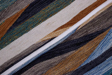 Load image into Gallery viewer, Kleurrijk Tapijt Laagpolig Handgeweven Wollen Vloerkleed - Koho Afghan Modern Kelim 302x245