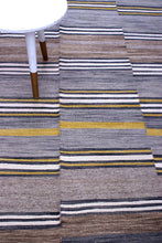 Load image into Gallery viewer, Kleurrijk Tapijt Laagpolig Handgeweven Wollen Vloerkleed - Koho Afghan Modern Kelim 203x157