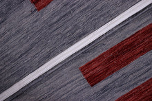 Load image into Gallery viewer, Rood Tapijt Laagpolig Handgeweven Wollen Vloerkleed - Koho Afghan Modern Kelim 289x206