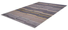 Load image into Gallery viewer, Grijs Tapijt Laagpolig Handgeweven Wollen Vloerkleed - Koho Afghan Modern Kelim 296x190